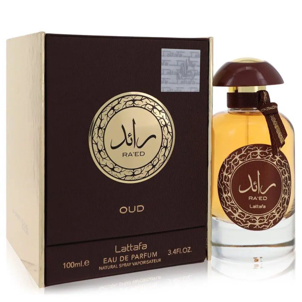 Raed Oud By Lattafa Eau De Parfum Spray Unisex 3.4 Oz Women