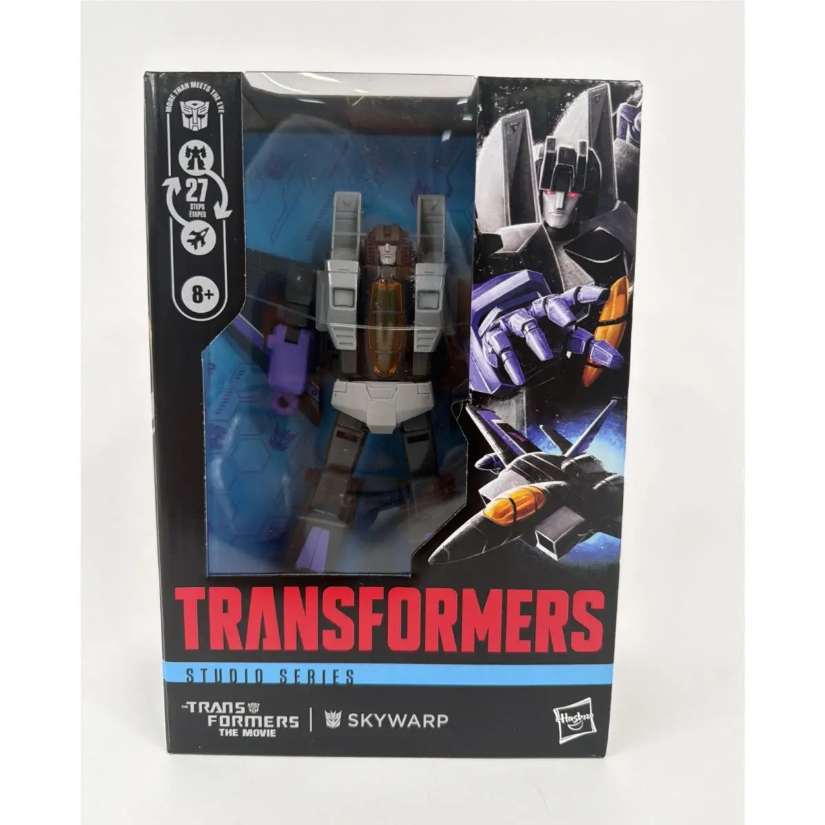 Transformers Studio Series 7 Inch Action Figure Voyager Class Skywarp In Stock