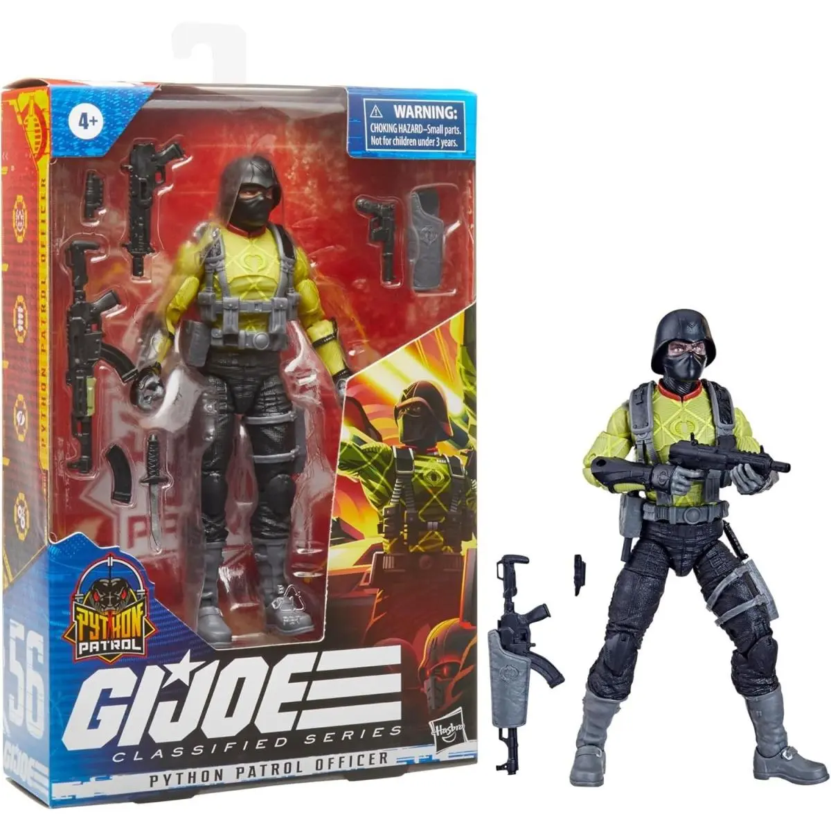 G.i. Joe Classified Series 2023 6-inch Python Patrol Officer Figure