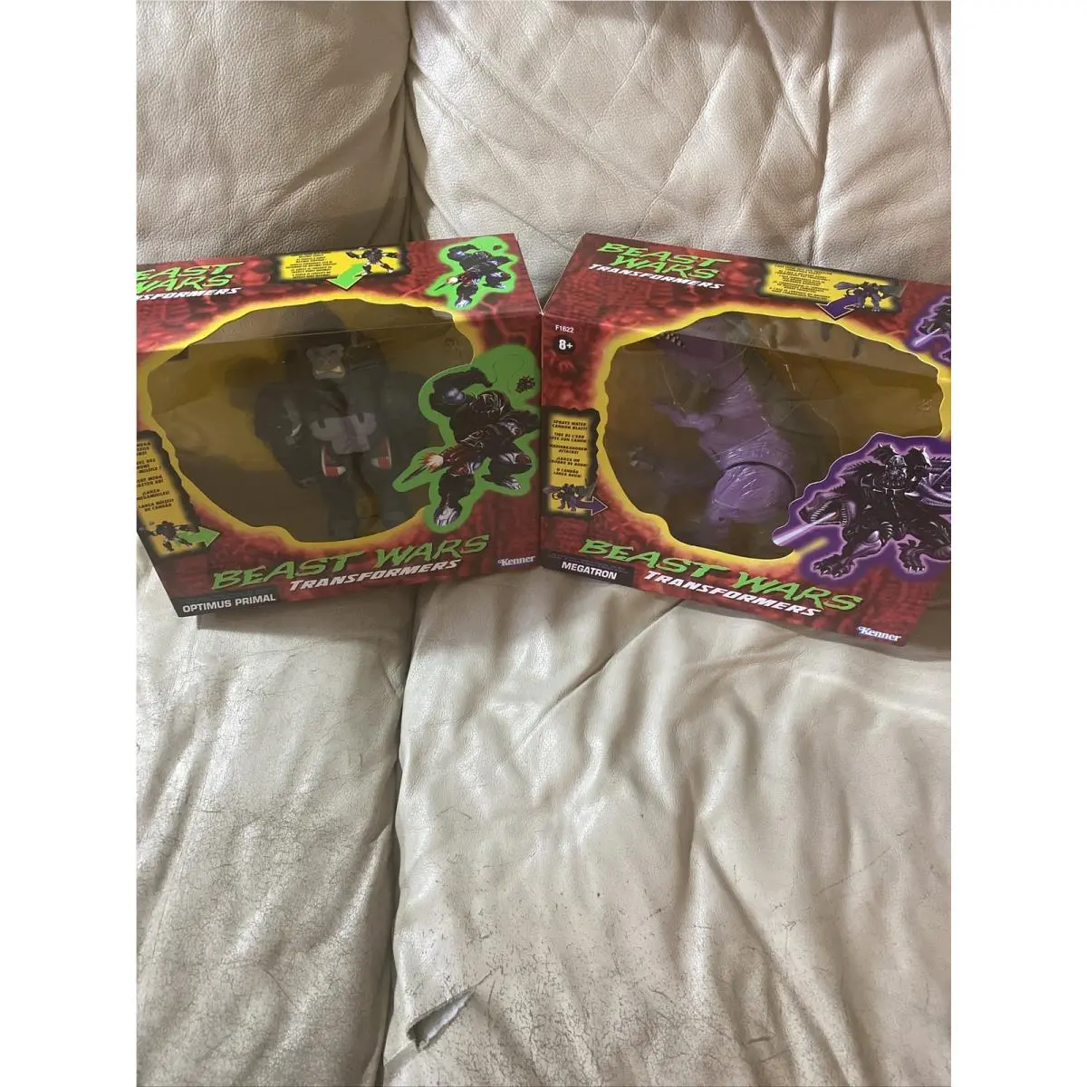 Transforms Beast Wars Optimus Primal and Megaton