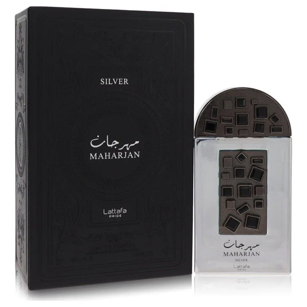Lattafa Pride Maharjan Silver By Lattafa Eau De Parfum Spray Unisex 3.4 Oz Me