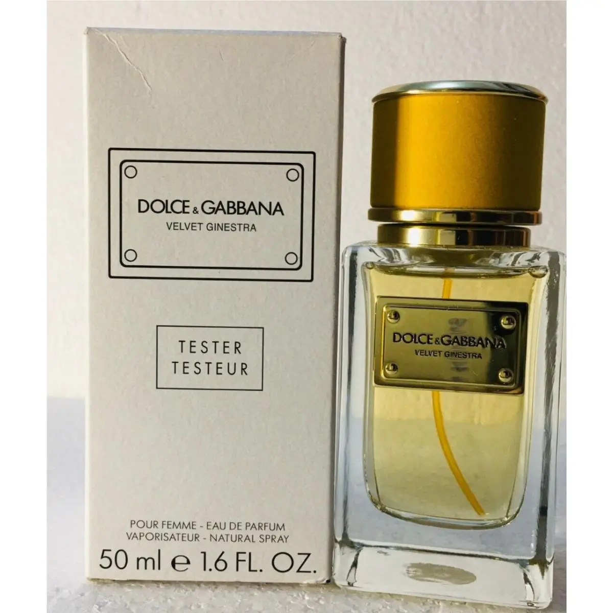 Velvet Ginestra Dolce Gabbana For Women Eau de Parfum 50ml in White T Box