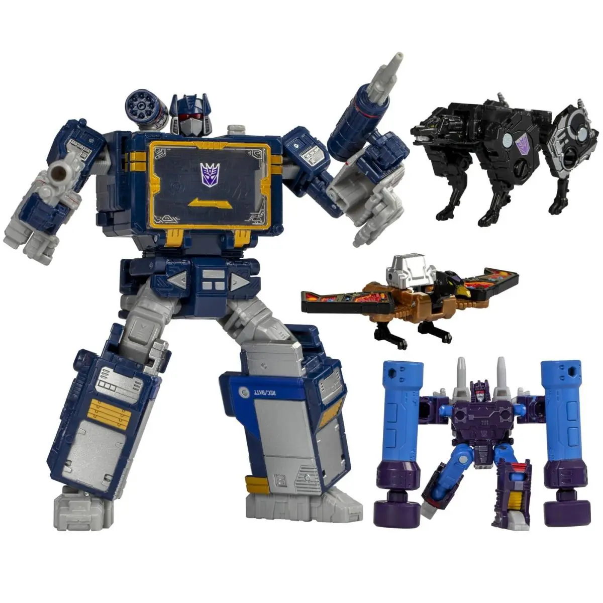 Transformers Legacy United Voyager Class G1 Universe Soundwave 7-inch Convert