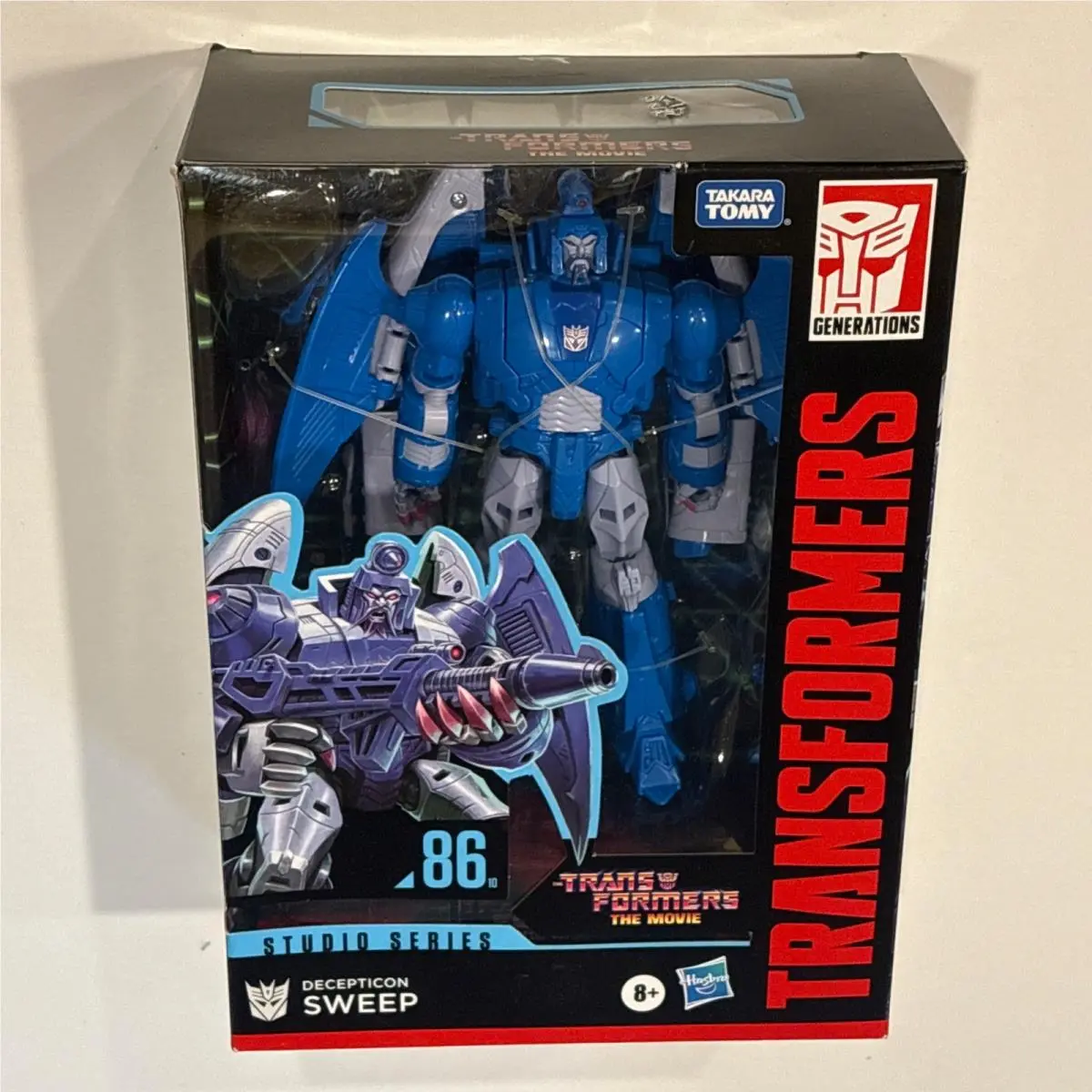 Hasbro F0793 Transformers Studio Series 86-10 Voyager Decepticon Sweep Figure