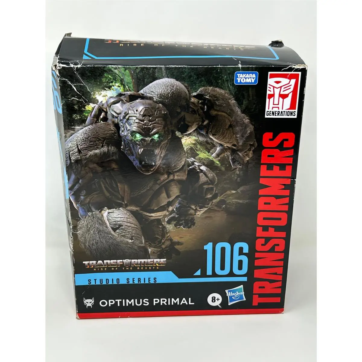 Transformers Toys Studio Series Leader Rise of The Beasts 106 Optimus Primal Toy - 