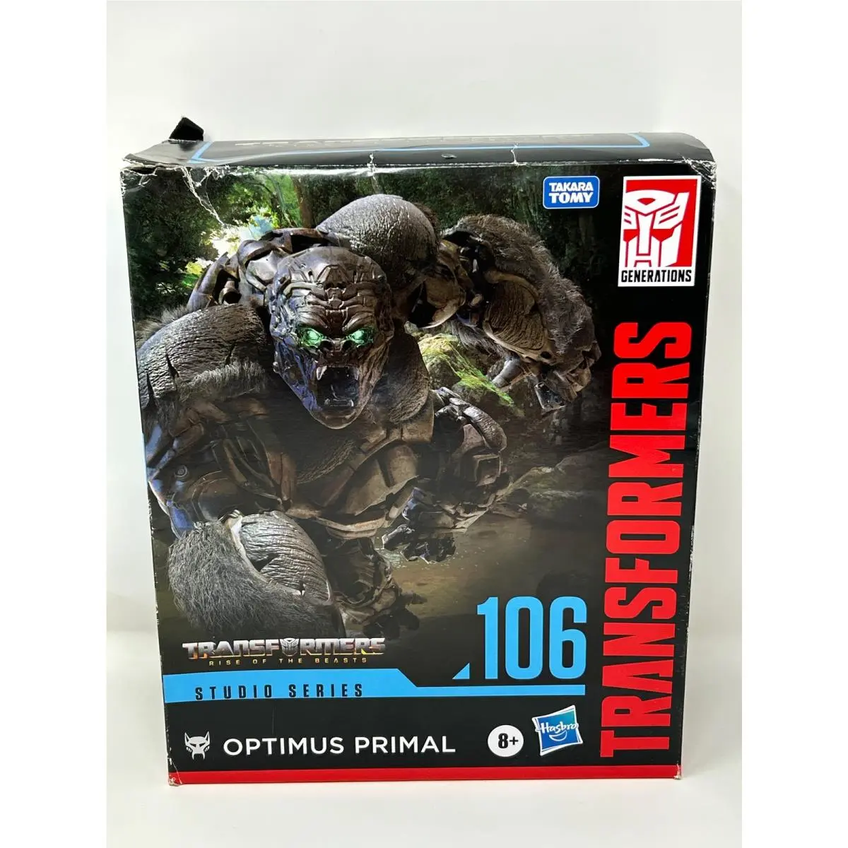 Transformers Toys Studio Series Leader Rise of The Beasts 106 Optimus Primal Toy