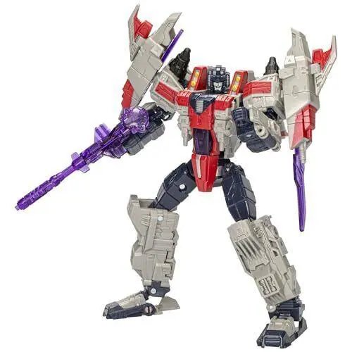 Transformers Cybertron Universe Starscream Action Figure 7 Inch Collectible Toy