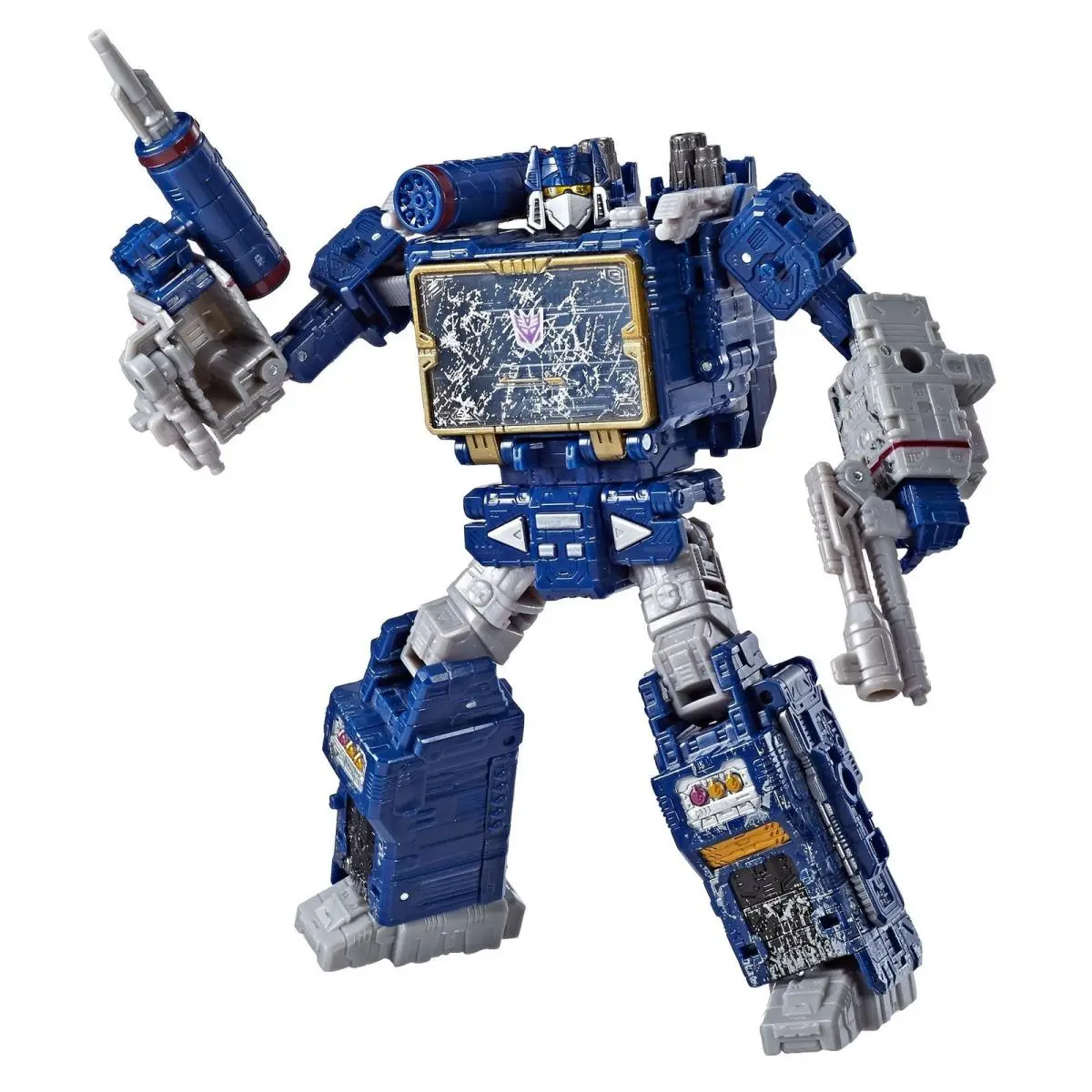 Transformers Siege Soundwave Action Figure with Weapon Accessories 7 Inch