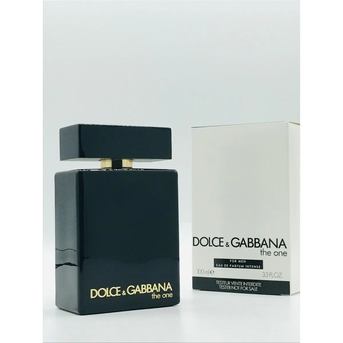 Dolce Gabbana The One Parfum Intense Men Spray 3.3 oz Box As Shown