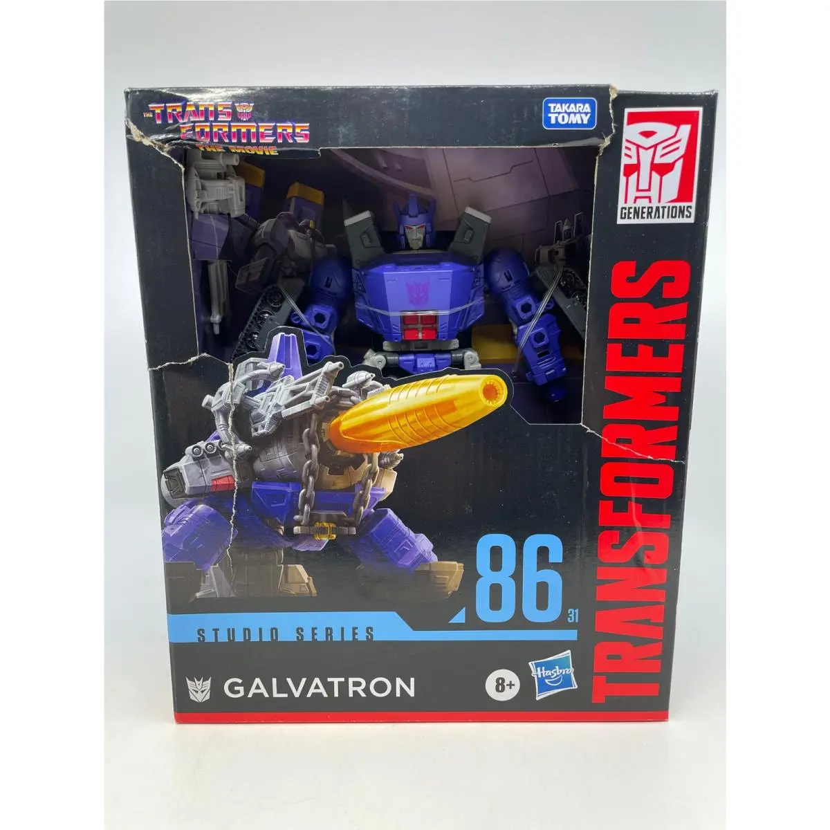 Transformers Toys Studio Series Leader Class The The Movie 86-31 Galvatron 8.5 - 