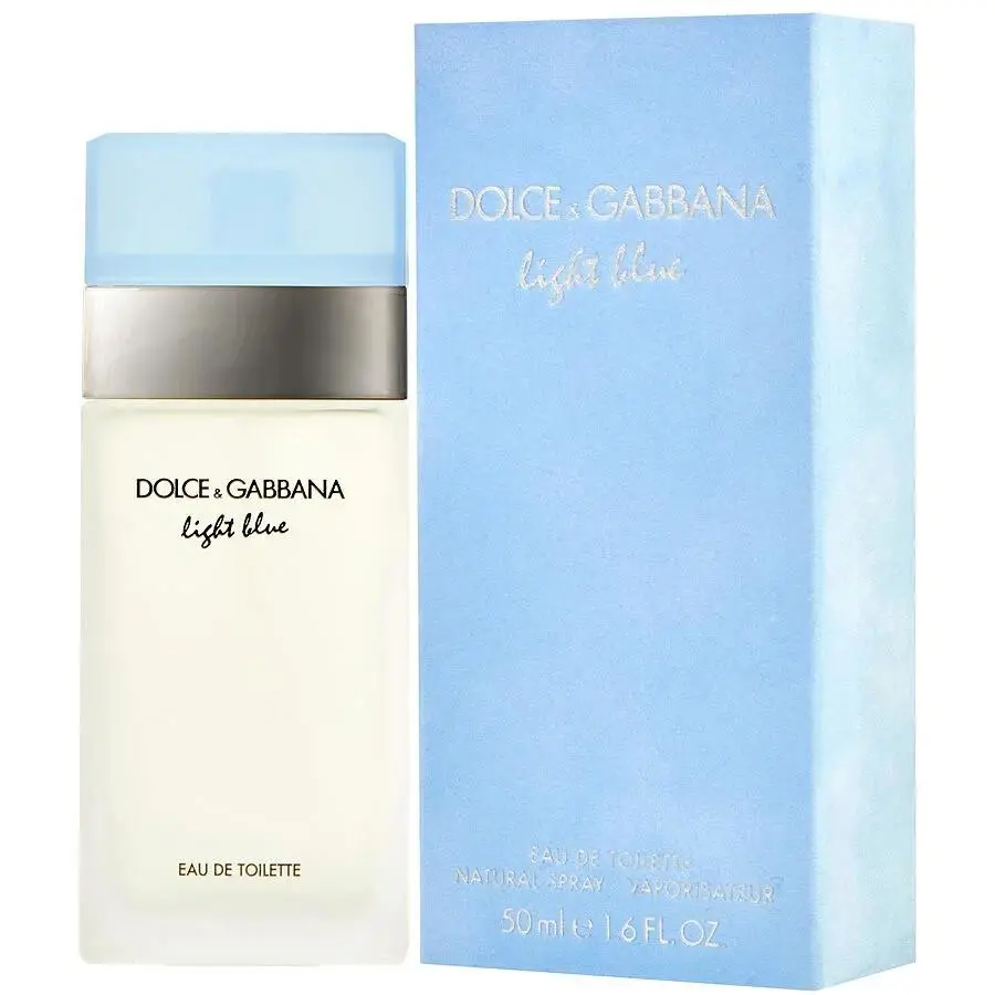 Dolce Gabbana Light Blue Eau DE Toilette 50 ML 1.6 FL OZ