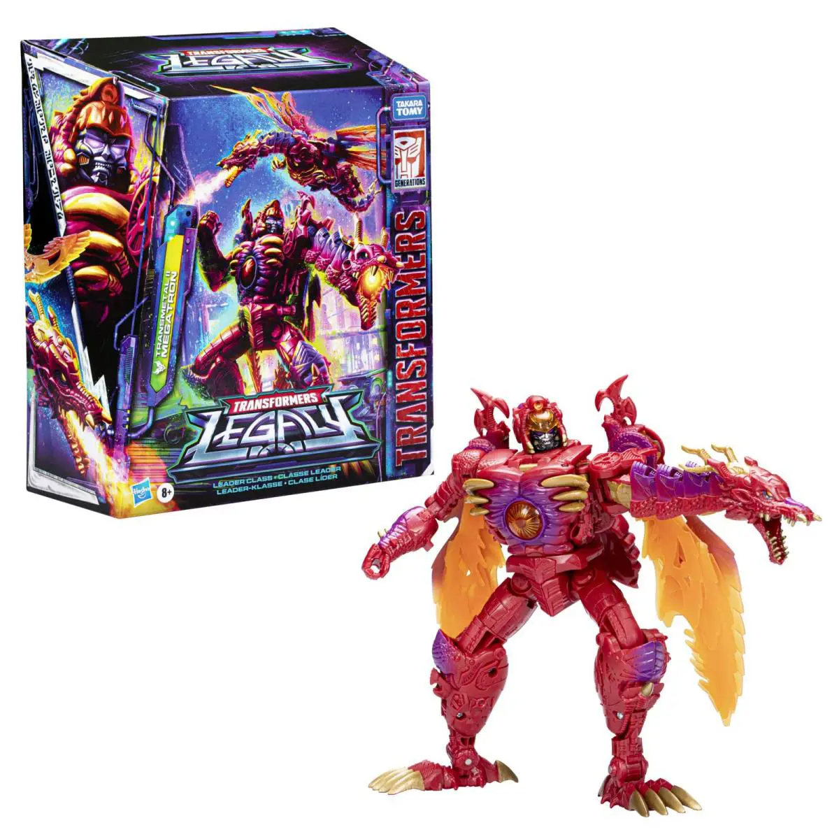 Transformers Legacy Transmetal II Megatron 8.5 Inch Dragon Action Figure
