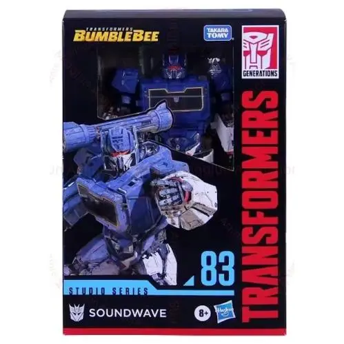 Hasbro Transformers Studio Series Soundwave 83 Action Figure Bumblebee Movie - 