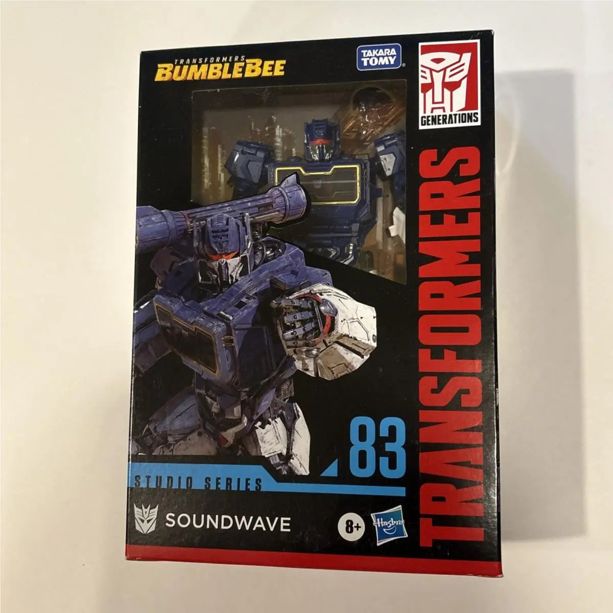 Transformers Studio Series Soundwave 83 Bumblebee Movie W/