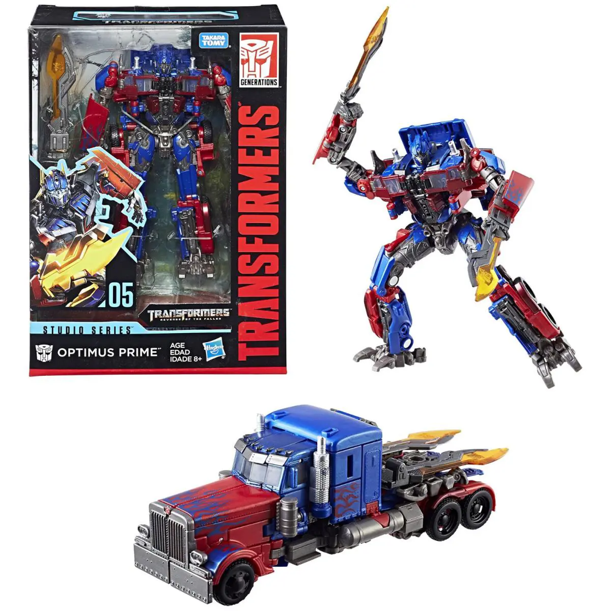 Transformers: Studio Series Autobot Optimus Prime 05 Figure Voyager Class