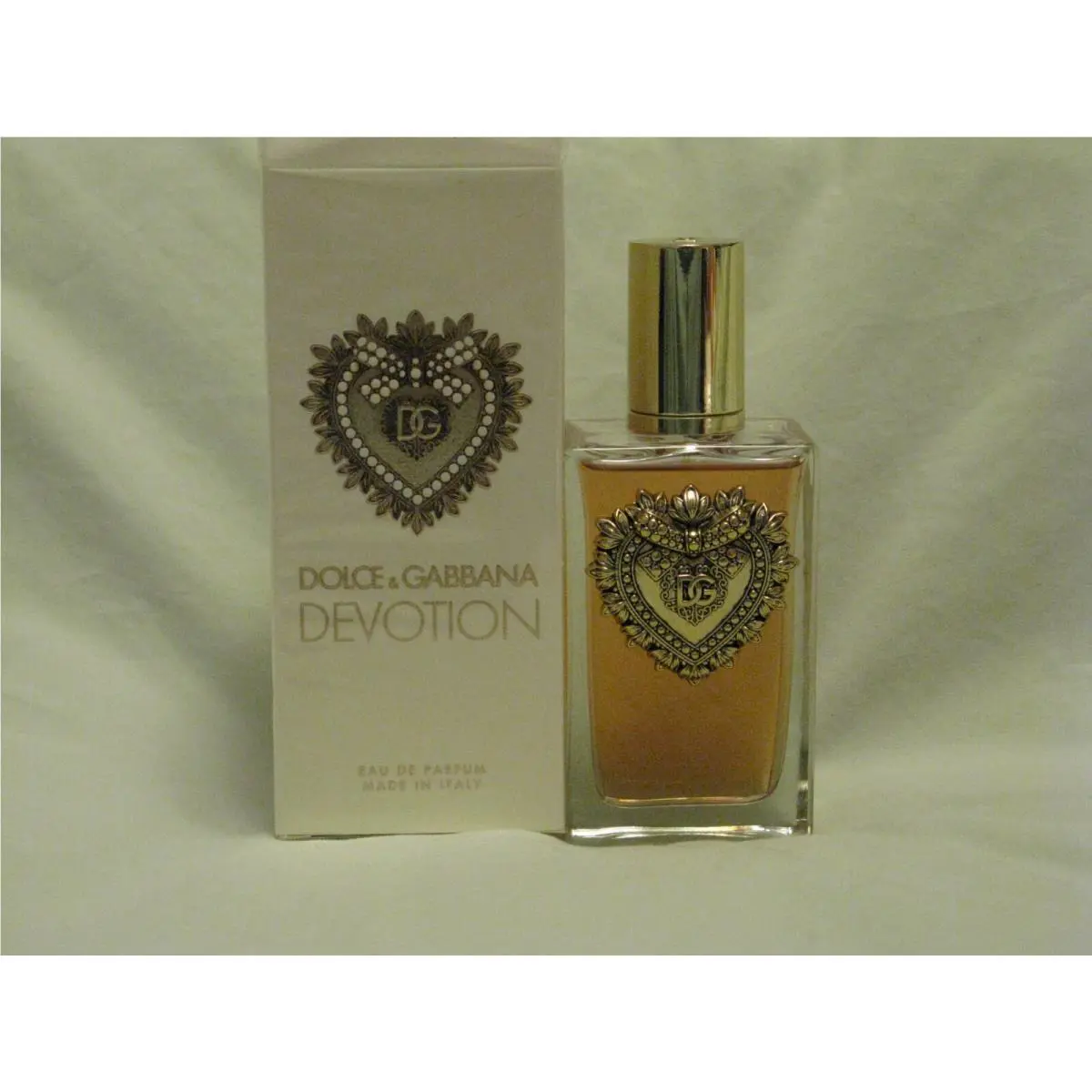 Dolce Gabbana `devotion` Edp Perfume 3.3oz Full Sz Glass Bottle Fragrance