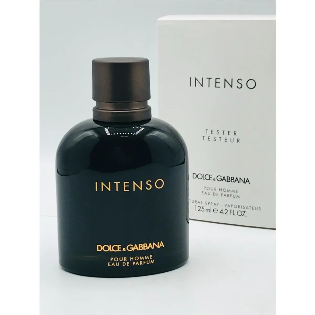 Dolce Gabbana Intenso Men Parfum Spray 4.2 oz Box As Shown