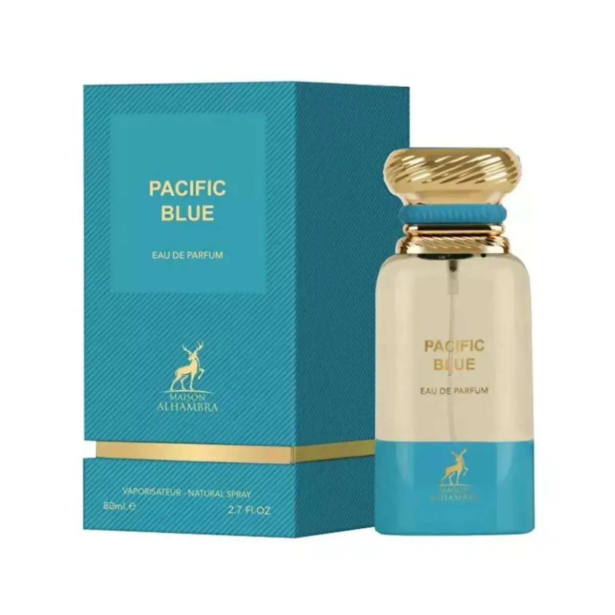 Lattafa Maison Alhambra Pacific Blue 80ml/2.7 oz Edp Eau De Parfum Spray