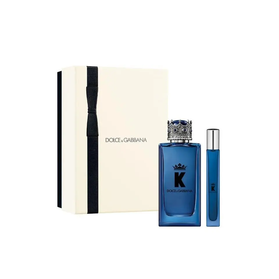 K by Dolce Gabbana 2pc Set Spray For Men 3.3oz Edp + Edp Mini