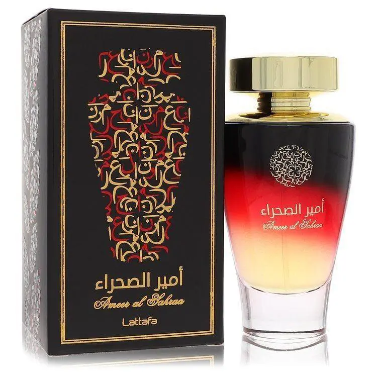 Lattafa Ameer Al Sahraa by Lattafa Eau De Parfum Spray Unisex 3.4 oz Men