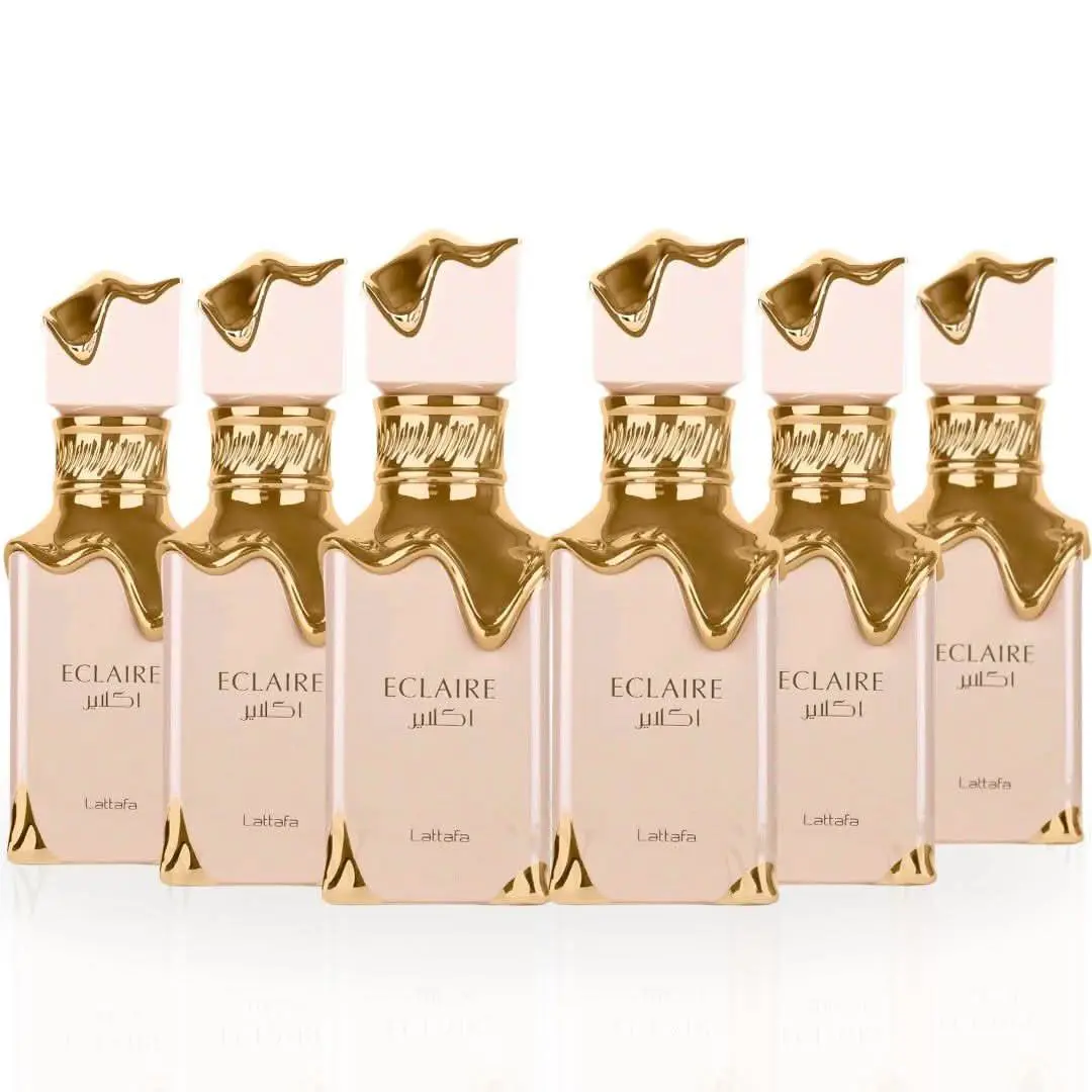 Eclaire Eau de Parfum Spray 100ml 3.4 oz by Lattafa Pack of 6