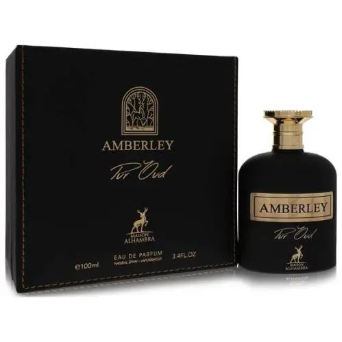 Amberley Pur Oud Eau De Parfum 100ml 3.4 FL OZ By Maison Alhambra Lattafa - Amber