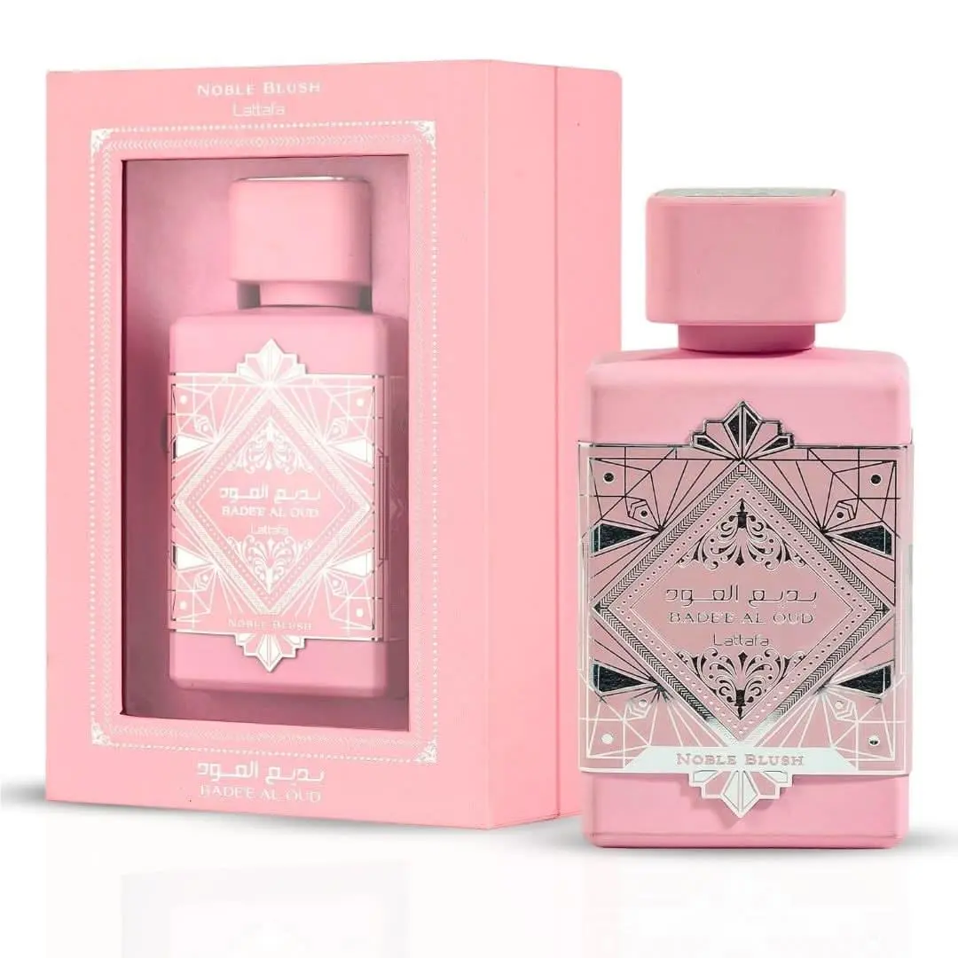 Bade`e Al Oud Noble Blush Eau de Parfum Spray 100ml 3.4 oz  by Lattafa
