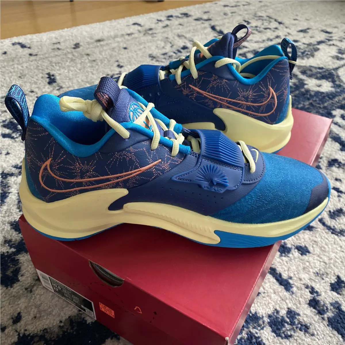Nike shoes - Nike Zoom Freak 3 - Zoom Freak - DH7347-900 - Blue, _manufacturer_s: Multi-Color/Laser Blue/Crimson Bliss/Citron Tint, _normalized_manufacturer_s: Blue 0