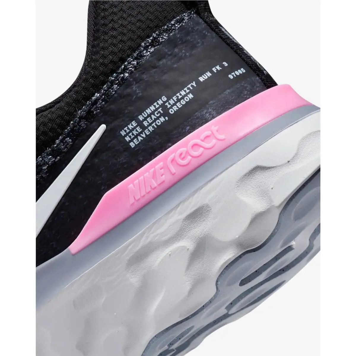 Nike shoes - Nike React Infinity - React Infinity - DZ3014-001 - Black 4