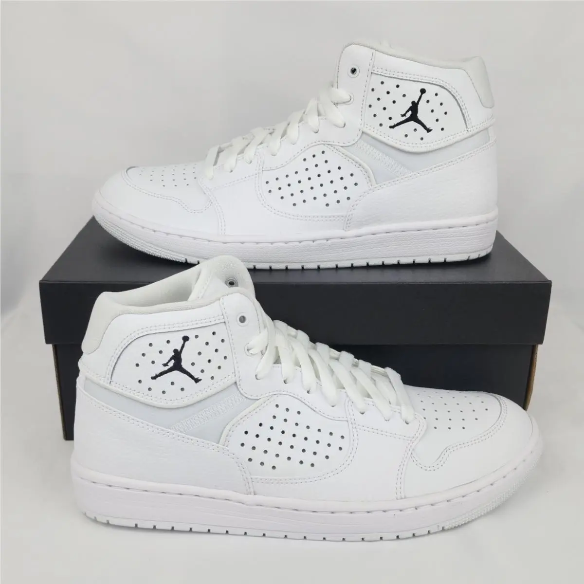 Nike Jordan Access White White Pale Ivory AR3762-100 Mens Shoes Size 11