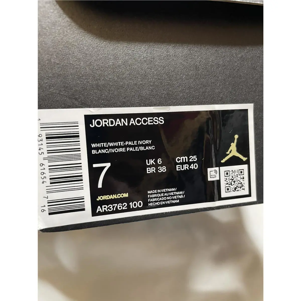 Nike shoes - Air Jordan Access - Air Access - AR3762-100 - White 6