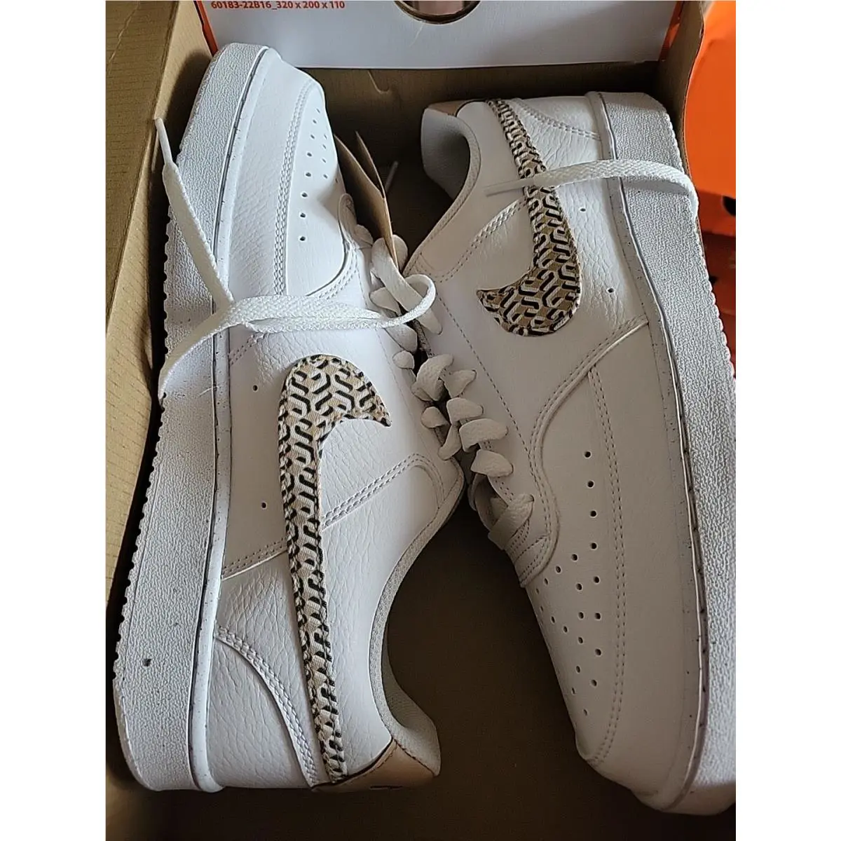 Nike shoes - Nike Court Vision Lo NN NU - FN7323-100 - White 4