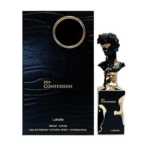 Lattafa His Confession For Men Edp Spray 3.4 Oz For Men
