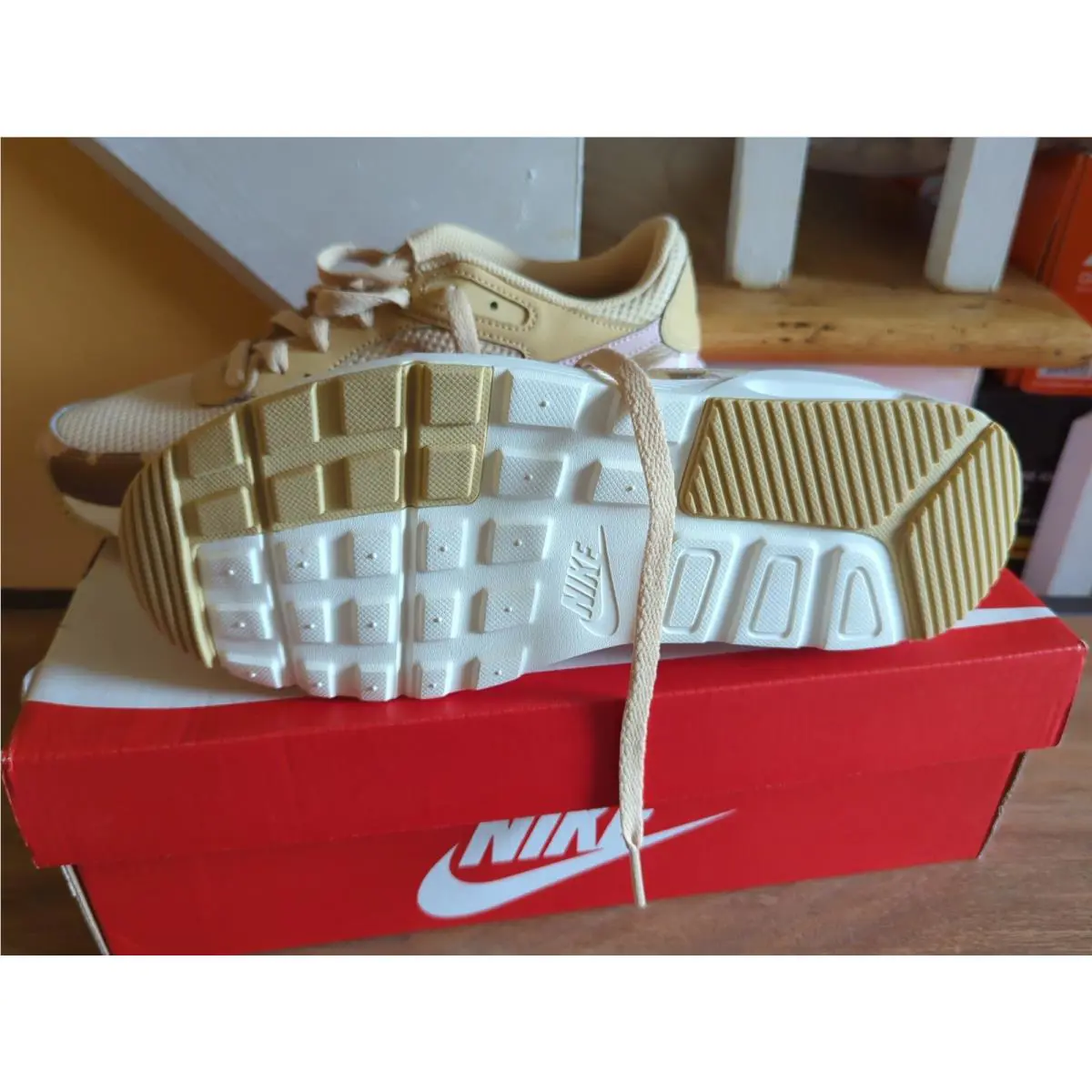 Nike shoes - Nike Air Max SC - Air Max - DX3733 200 - sesame/pink oxford sail 3