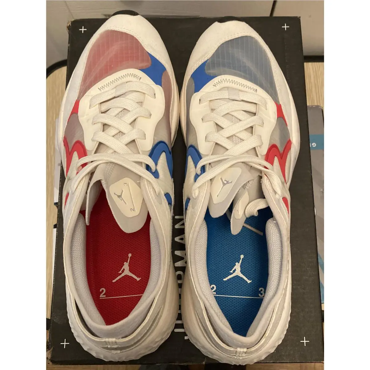 Nike shoes - Jordan Delta 3 Low Jumpman Formula 23 - DN2647 100 - Sail/Wolf Grey-Photon Dust 2