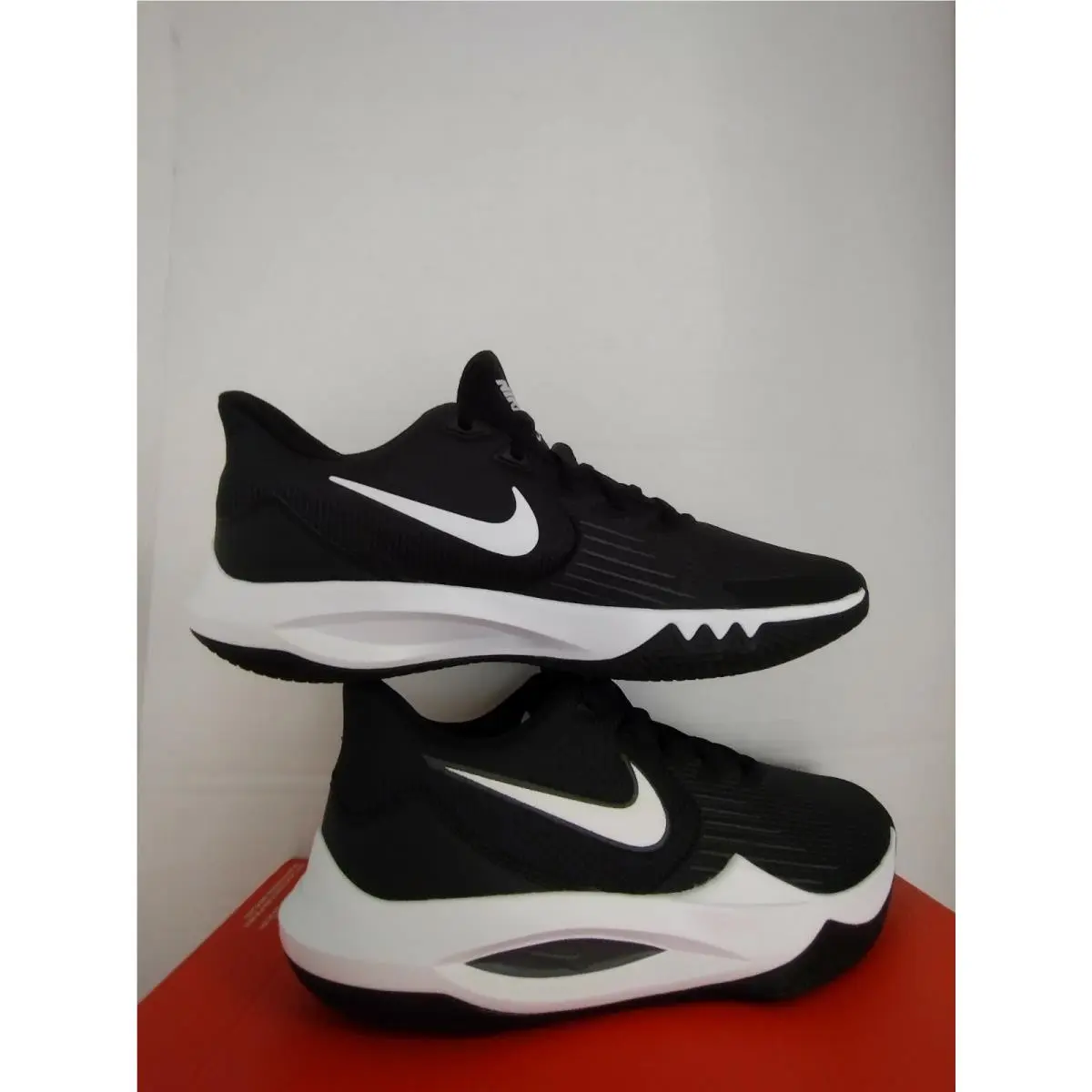 Nike shoes - Nike Precision V - Precision - CW3403-003 - BLACK/WHITE-ANTHRACITE (UPC: 194956796664) 5