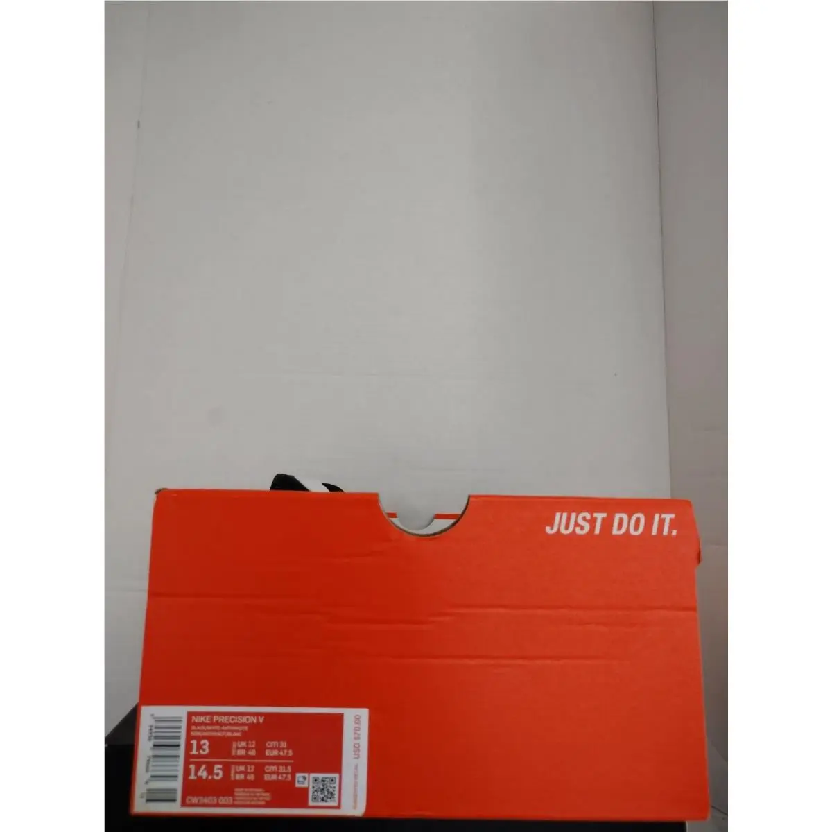 Nike shoes - Nike Precision V - Precision - CW3403-003 - BLACK/WHITE-ANTHRACITE (UPC: 194956796664) 7