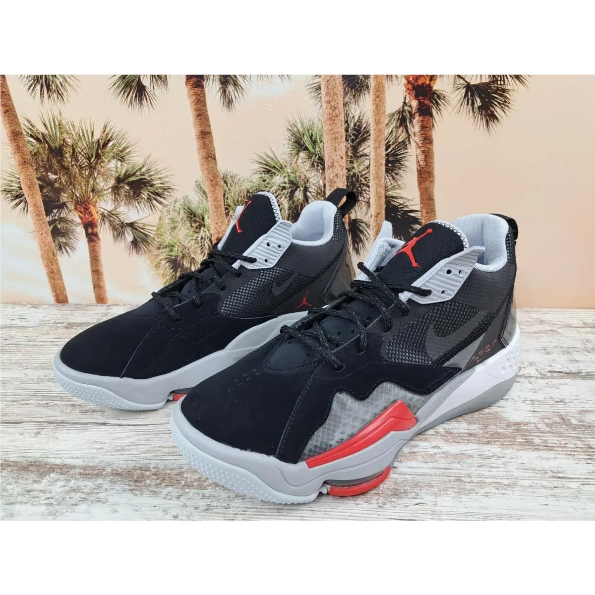 Nike shoes - Air Jordan Zoom `92 - Air Zoom - CK9183-001 - Black/University Red-Grey-White 2