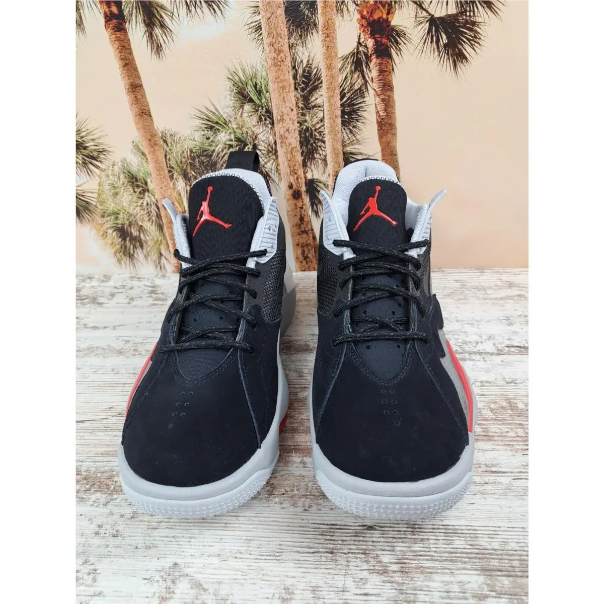 Nike shoes - Air Jordan Zoom `92 - Air Zoom - CK9183-001 - Black/University Red-Grey-White 3