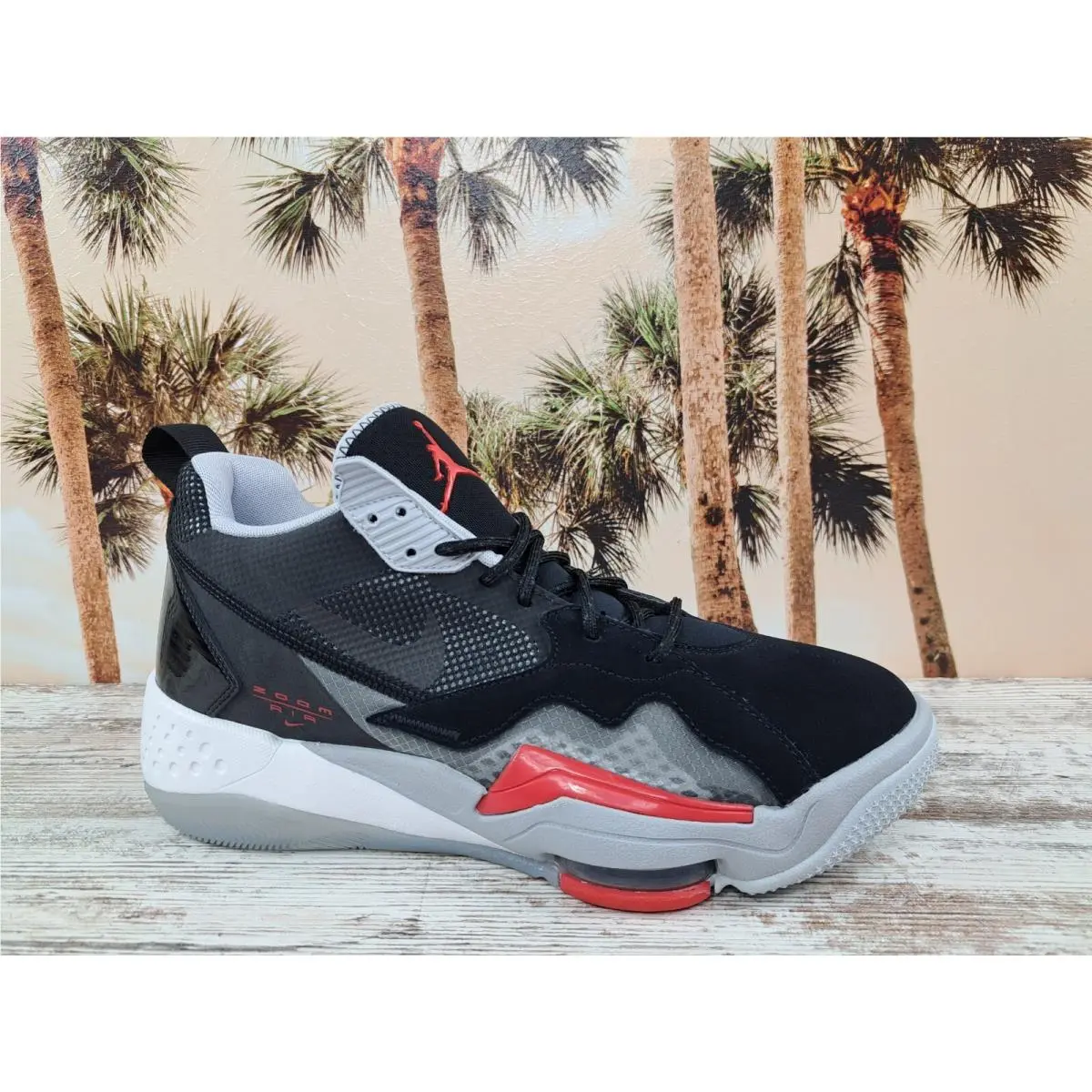 Nike shoes - Air Jordan Zoom `92 - Air Zoom - CK9183-001 - Black/University Red-Grey-White 1