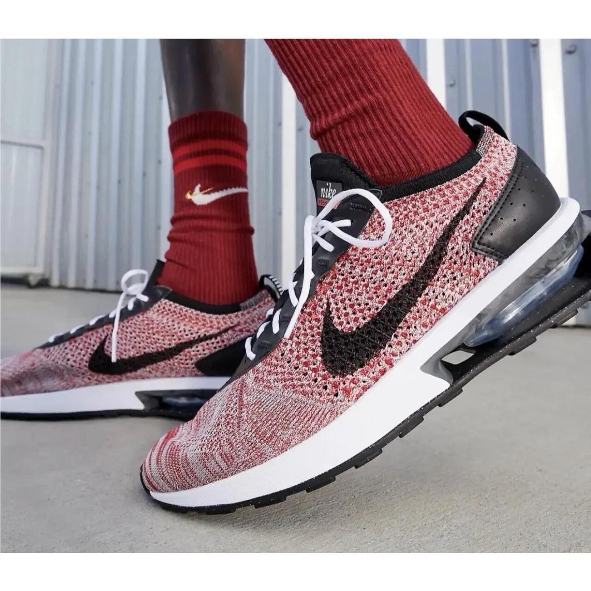 Nike shoes - Nike Air Max Flyknit Racer - FD2764-600 - Red 7