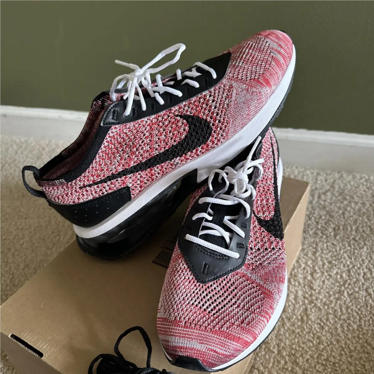 Nike shoes - Nike Air Max Flyknit - Air Max Flyknit - FD2764-600 - Red 1