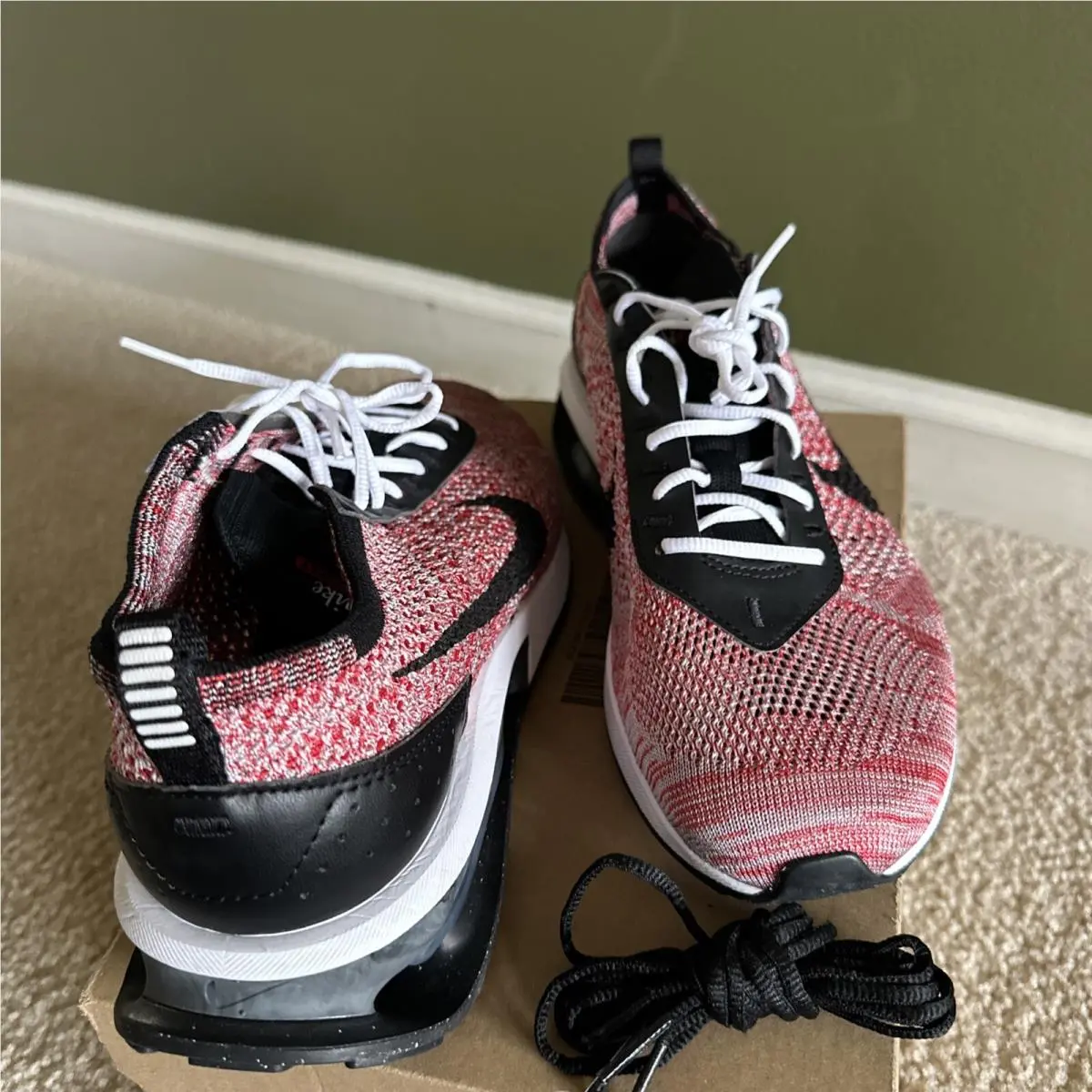 Nike shoes - Nike Air Max Flyknit - Air Max Flyknit - FD2764-600 - Red 4