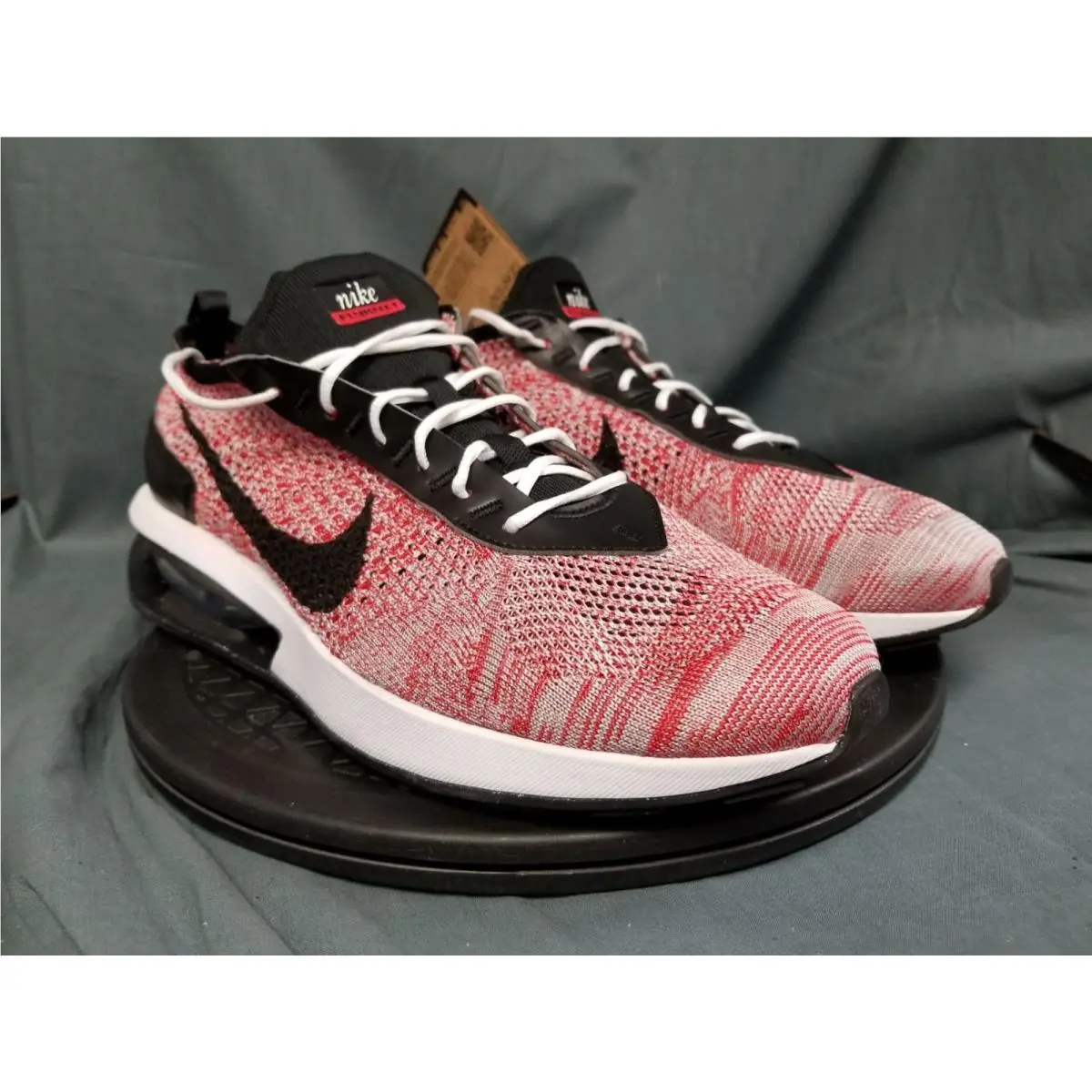 Nike shoes - Nike Air Max Flyknit - Air Max Flyknit - FD2764 600 - University Red/Wolf Grey/Black/Black (UPC: 196154871723) 8