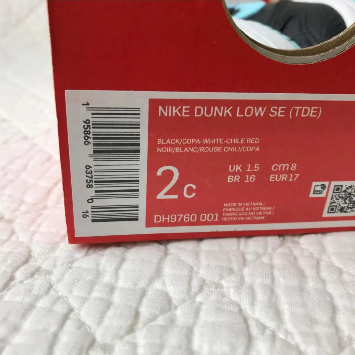 Nike shoes - DH9760-001 - DH9760-001 - Black/Copa white chile red 10