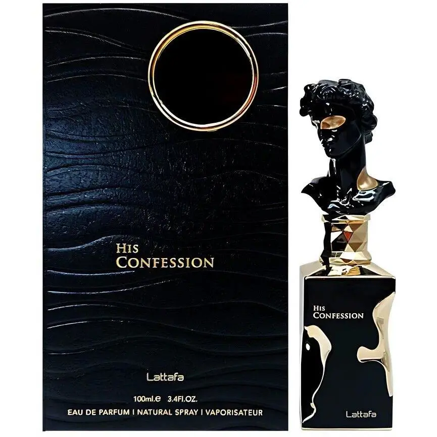 Lattafa His Confession 100ml / 3.4 oz Eau De Parfum Spray Men Release
