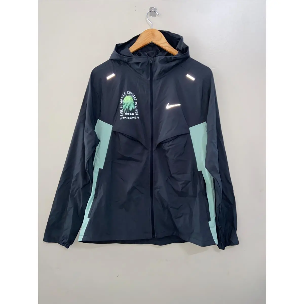 Nike Bank Of America Chicago Marathon Finisher Jacket Running Men XL DX5689-045