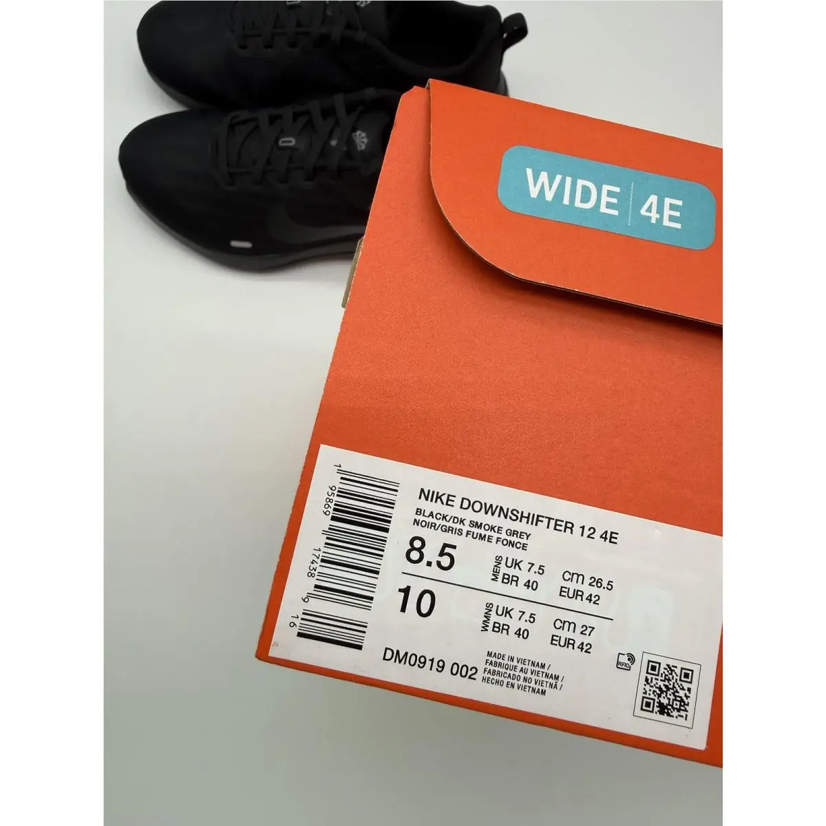 Nike shoes - Nike Downshifter 12 4E - Downshifter - DM0919 002 - Black (UPC: 0195869174389) 8