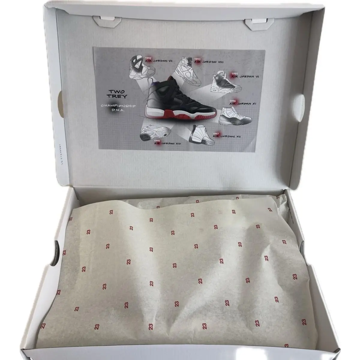 Nike shoes - Jordan Jumpman Two Trey - Jumpman Two Trey - DO1925-102 - White (UPC: 196152204813) 8