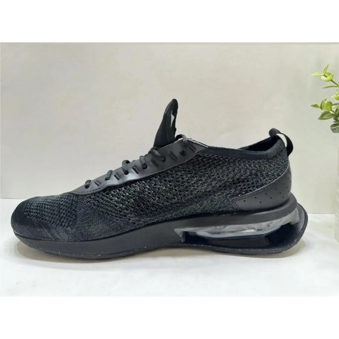 Nike shoes - Nike Air Max Flyknit Racer - FD2764-001 - Black/Black/Anthracite/Black/Black/White 4